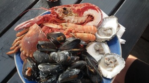 Seafood in Grebbestad