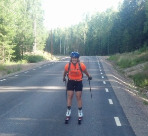 Rollerskiing